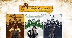 Desktop Screenshot of pendragoncostumes.com